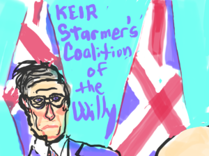 Keir Starmer Heads to the Middle East with his Coaltion of the Willy