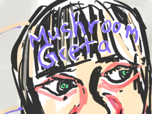 Mushroom Cloud Spotted over Iran turns out to be Greta Thunberg’s Head Blowing Up