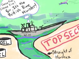 British Prime Minister Arrives in the Gulf to Discuss Cease Fire